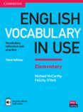 english vocabulary in use (3rd edition) elementary book with answers &
