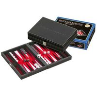 philos backgammon tinos pequeno rojo 23x165cm