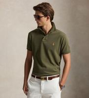 polo ralph lauren para hombre 710782592014 polo de pique verde m casual algodon manga corta