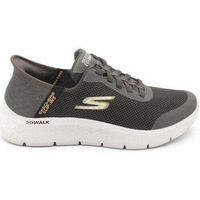 skechers deportivas moda 216324brn para hombre