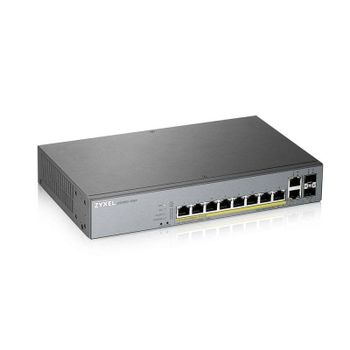 Switch Zyxel GS1350-12HP Gestionado L2 8 Puertos PoE Gigabit