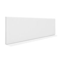 cabecero de lino natural liso 160x50cm camas 150160 - blanco