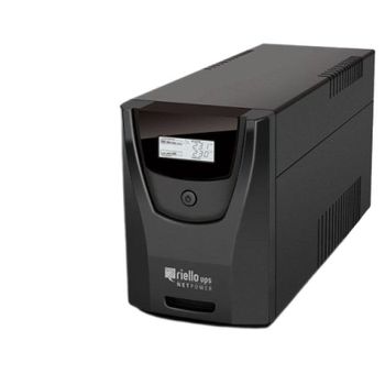 Sai Riello 1,5kVA Batería Recargable 4h Protección Sobretensión Cortocircuito AVR LCD
