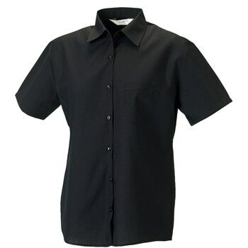 Russell Collection Camisa manga corta 935F para mujer