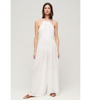 superdry para mujer w8011439a mono bordado blanco m casual viscosa sin mangas  tirantes