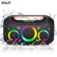 pl-zealot-ze51 altavoz bluetooth portatil de gran potencia 300w subwoofer inalambrico tws altavoz bluetooth impermeable calidad hifi movil
