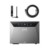 kit anker solix solarbank 4 e5000 pro con adaptador schuko y smart meter gen 2 almacenamiento domestico 5kwh