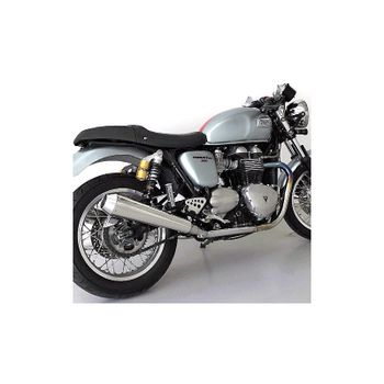 Silenciador de escape Triumph Thruxton 900 EFI Mistral cónico pulido par