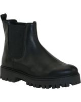 de calzados almena botin mujer en piel chelsea negro