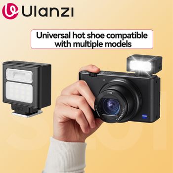 Flash Ulanzi SL01 para Fotografía, Transmisión Inalámbrica GN8 6500K para Canon, Nikon, Sony, Fuji, Olympus V1 Pro, Flash Speedlight