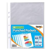 tiger a5 punched pockets pk20