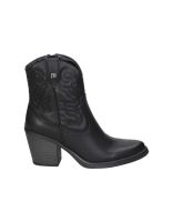 botines camperos de tacon mustang tijuana negros 36