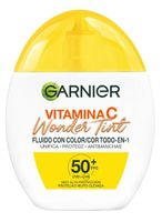 garnier vitamina c wonder tint spf50 tono medio 40 ml
