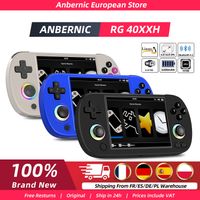 anbernic rg40xx h consola de juegos portatil de 40 pulgadas rg40xxh reproductor de juegos retro 64g precargado mas de 5000 juegos sistema portatil linux de 64 bits