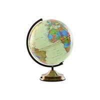 globo terraqueo pvc 33x32x42 con luz dorado