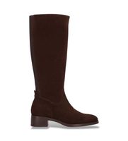 wonders para mujer d-1808 botas de piel flash marron 39 1 a 3cm cremallera casual