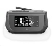 hama dr36sbt reloj digital negro