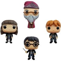 funko pop harry potter pack 4 harry potterhermione grangerdumbledoreron weasley