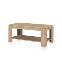 mesa de centro elevable con almacenaje 102x43-54 cm roble