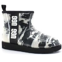 ugg botines w classic clear mini marble stivaletto pelo black w1120778 para mujer