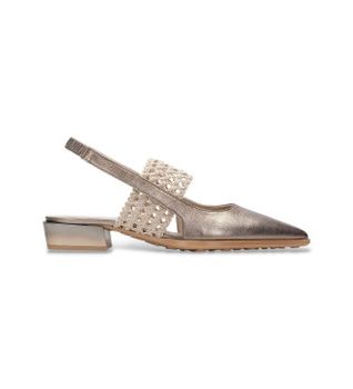 Hispanitas para mujer. HV264866 Zapatos Turin gris (39), Piel, Plano, 1 a 3cm, Ninguno, Casual, Fiesta, Clásico, Taupe