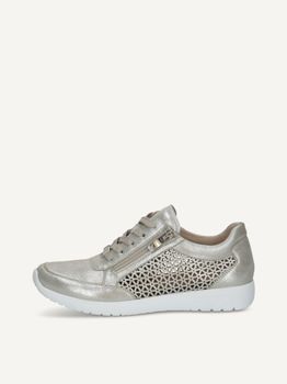 CAPRICE Sneaker, metallic, made of Leather, Size 41