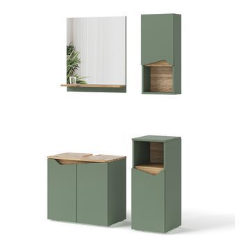 Conjunto Mueble De Baño Marelle 4 Teile Vicco