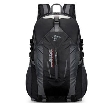 Mochila De Montañismo Al Aire Libre De Gran Capacidad 24l Black