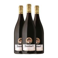 faustino vino tinto v rioja reserva botella magnum 15 l 135 vol pack de 3 unidades