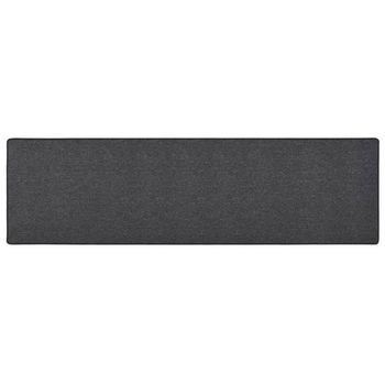 Alfombra De Pasillo Gris Antracita 80x300 Cm Vidaxl