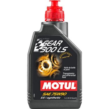 Aceite para engranajes Motul 75W-90 Gear 300LS 1lt