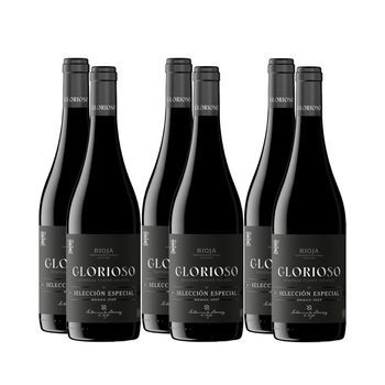 Glorioso Selección Especial 6 Pack Vino Tinto España Rioja D.o.ca. 450 Cl. 14.0º