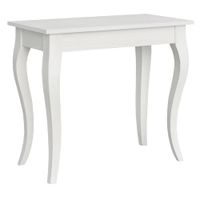 consola extensible 90x48308 cm efecto madera fresno blanco