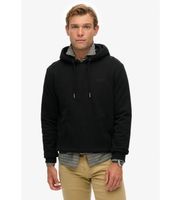 superdry para hombre m2014404a sudadera essential logo negro s casual algodon