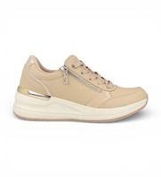 skechers para mujer 177341 zapatillas billion 2 beige 41 plano cordones casual