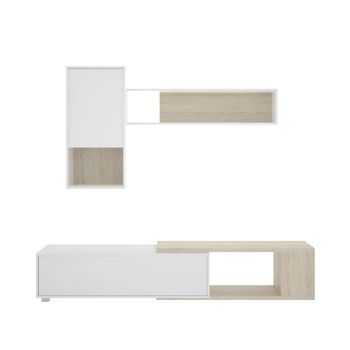 Mueble Salón Modular Escañuela Flexible Y Funcional