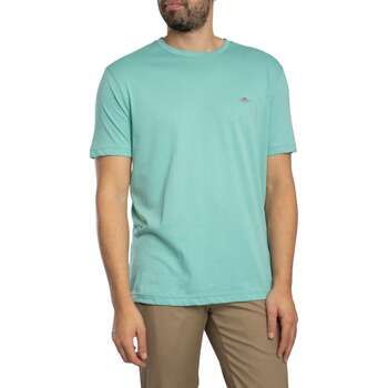 Gant Camiseta Camiseta con escudo normal para hombre