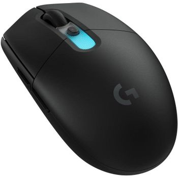 Ratón Logitech G305 X SUPERLIGHT Inalámbrico 44000 DPI Negro RGB LIGHTSYNC