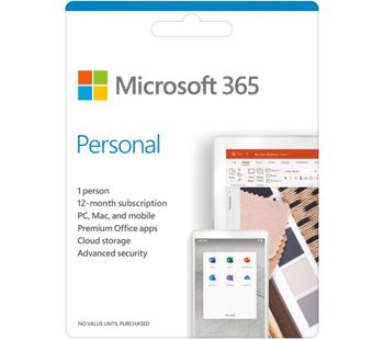 MICROSOFT 365 Personal - 1 year for 1 user