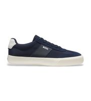 boss para hombre 50563847 zapatillas aiden tenn marino 43 plano cordones casual