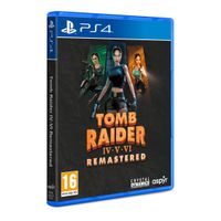 tomb raider iv-vi remastered starring lara croft - ps4 - nuevo precintado - pal espana - meridiem