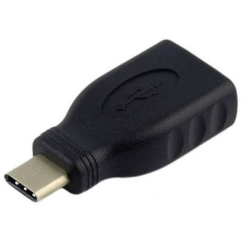 Aisens A108-0323 Adaptador USB-C 3.1 Gen1 5Gbps 3A a USB-A Negro