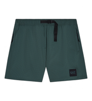 ea7 para hombre 7m001717af21256 pantalones cortos water sports cilantro s azul deportivo running sportswear clasico multideporte