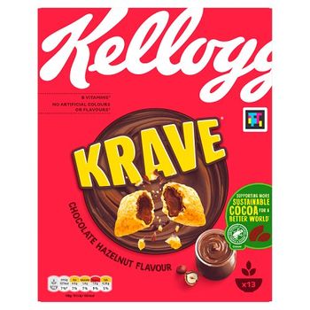 Kelloggs Krave Choc Hazelnut