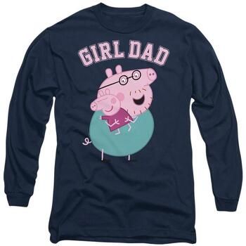 Dessins Animés Camiseta manga larga Girl Dad para hombre