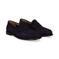 boss mocasines hombre - azul marino talla 41