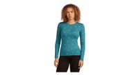 camiseta interior mujer icebreaker merino 200 oasis snow day verde