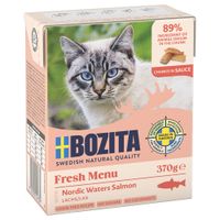 bozita bocaditos en salsa 12 x 370 g - salmon