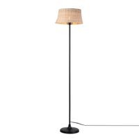 lampara de pie de bambu natural tejido a mano e27 alt147 cm