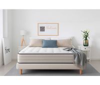 colchon de muelles ensacados nirvana gran hotel 30 cm  firmeza media  alta 180x190  efecto relax  certificados sanitized y oeko-tex